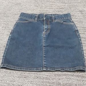 Gap Stretch Hip-hugger mini skirt